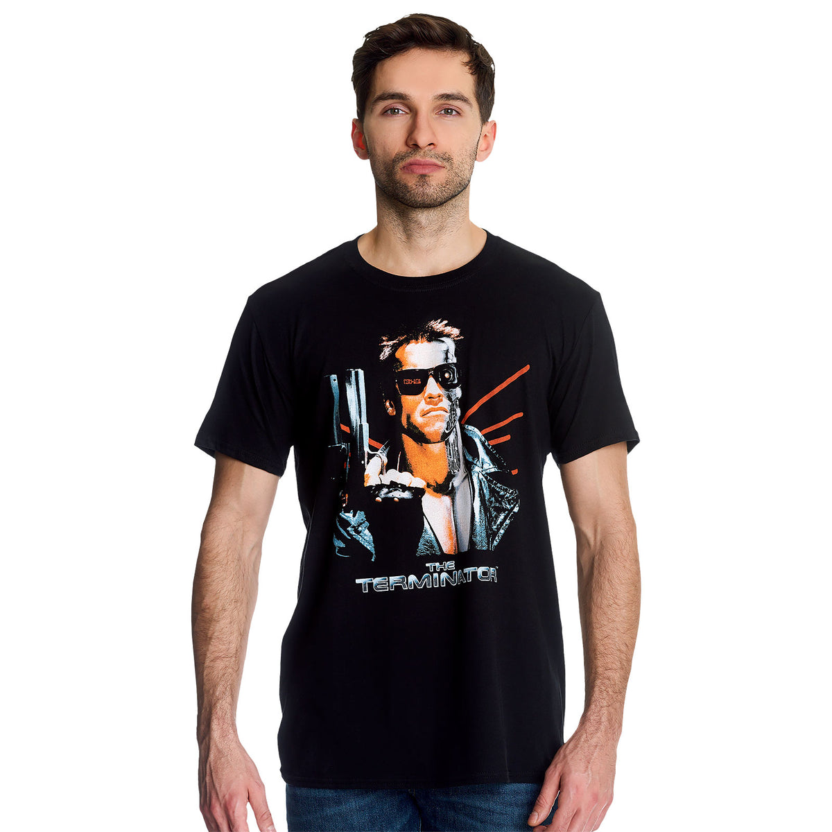 Productafbeelding Terminator - Film Poster T-shirt zwart