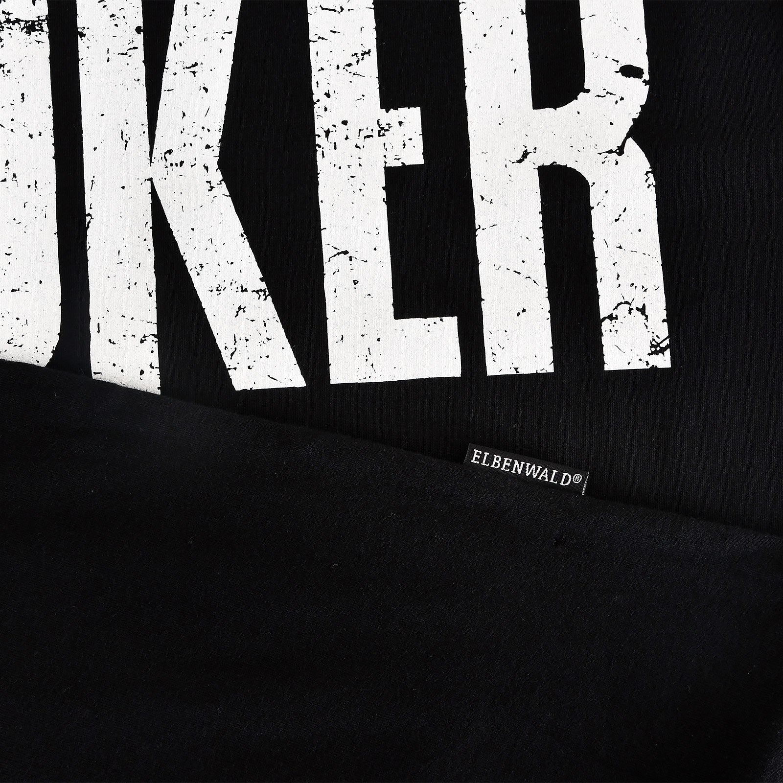 Productafbeelding Joker Distressed Logo T-Shirt Zwart