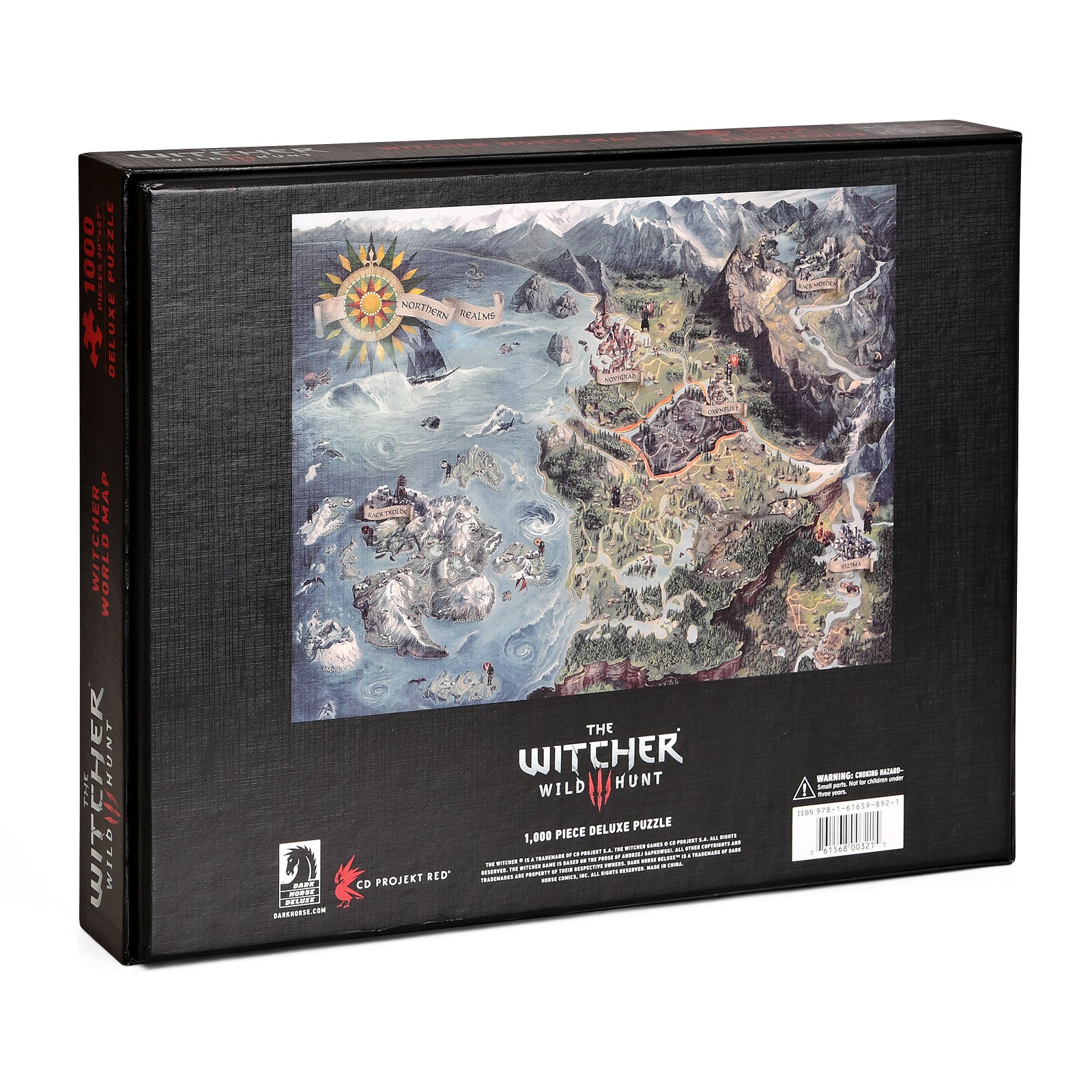 Produktbild Witcher - Karte der Nördlichen Königreiche Puzzle