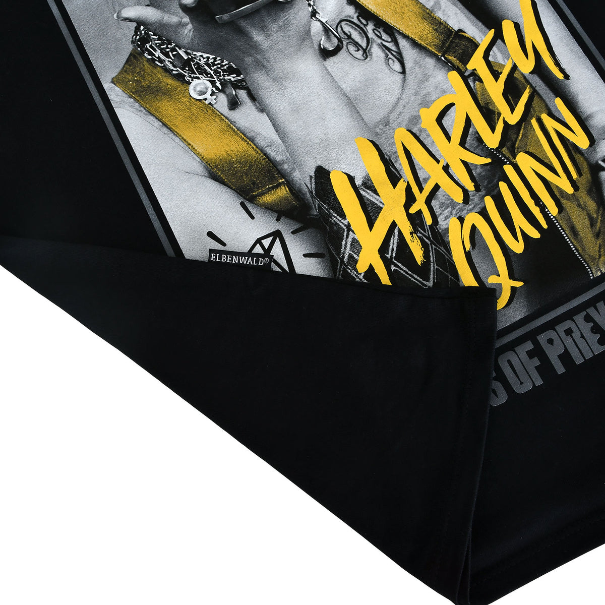 Productafbeelding Birds of Prey - Harley Kiss T-Shirt Zwart