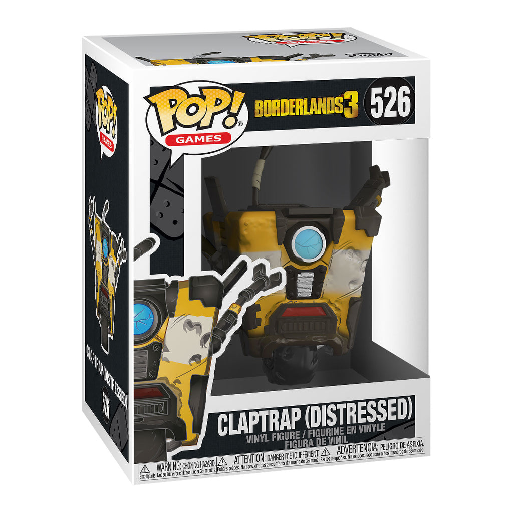 Image produit Borderlands - Claptrap Distressed Figurine Funko Pop