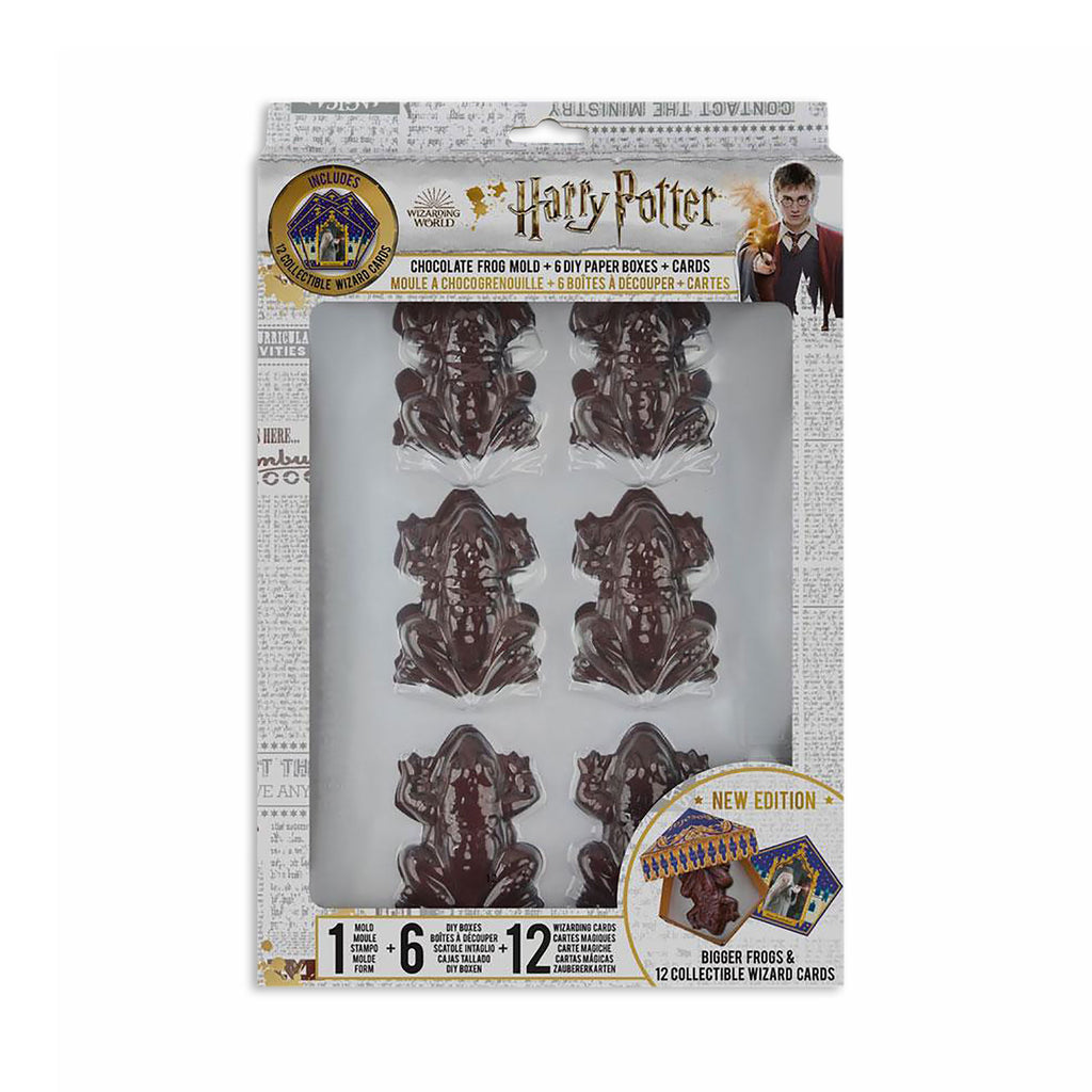 Productafbeelding Chocolade Kikker Praline Vorm Set met Verzamelkaarten - Harry Potter