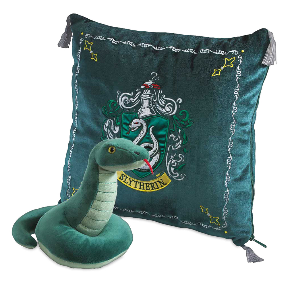Productafbeelding Harry Potter - Slytherin Wapen Kussen met Pluche Figuur