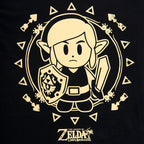 Image produit Zelda - T-shirt tribal de Link's Awakening noir
