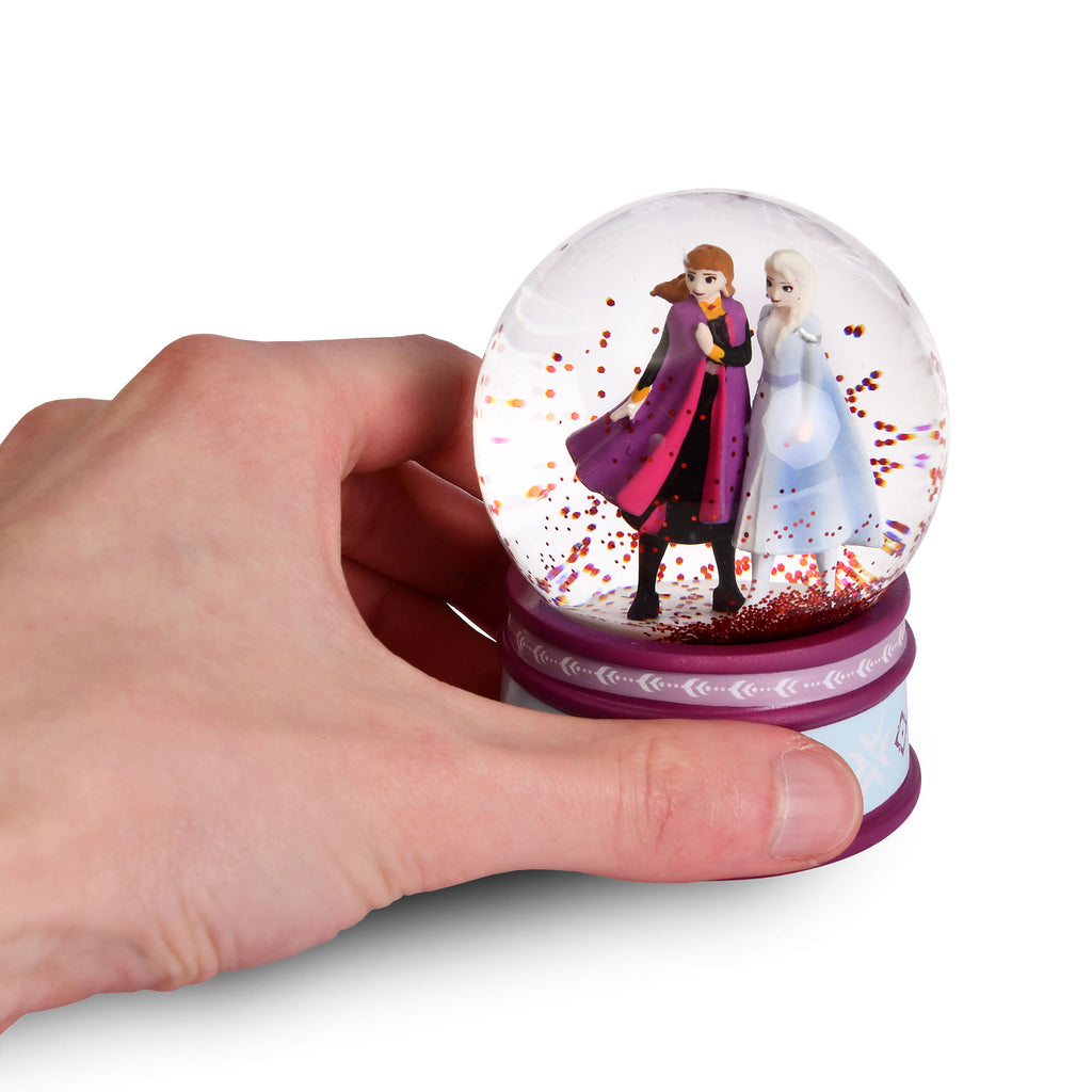 Productafbeelding Frozen - Anna en Elsa Sneeuwbol met Glitter