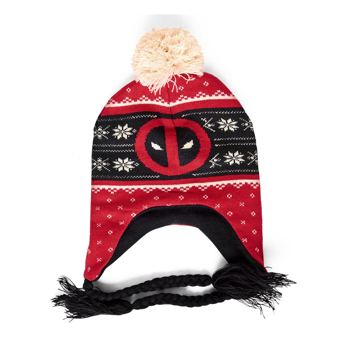 Produktbild Deadpool - Logo Mütze mit Bommeln