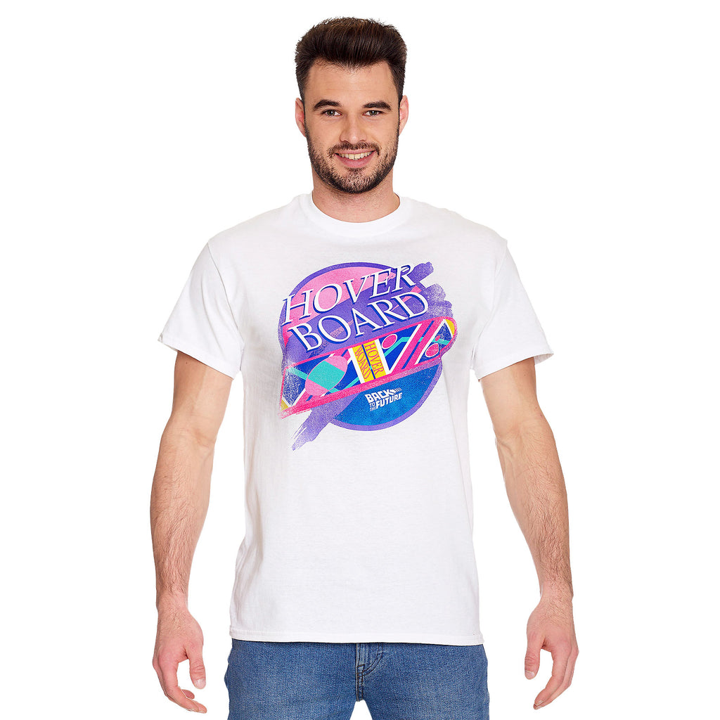 Productafbeelding Terug naar de Toekomst - Hover Board T-shirt wit