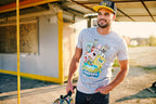 Image produit SpongeBob - T-shirt Friends Together gris