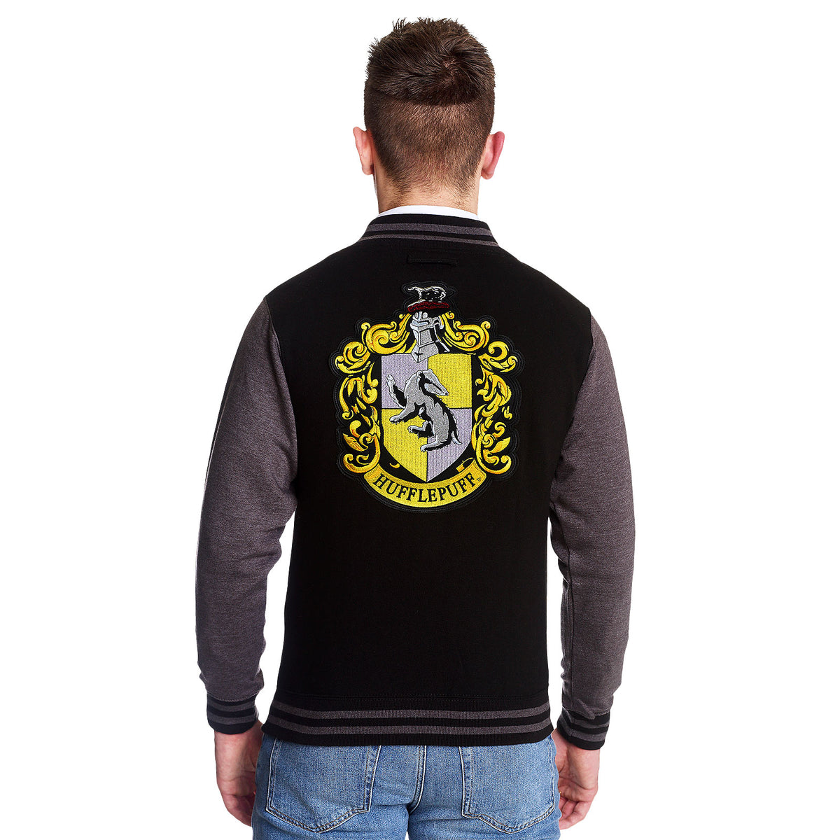 Image produit Harry Potter - Blouson universitaire à l'écusson de Poufsouffle