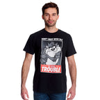 Image produit Looney Tunes - T-shirt Taz Trouble noir