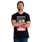 Image produit Looney Tunes - T-shirt Taz Trouble noir