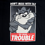 Image produit Looney Tunes - T-shirt Taz Trouble noir