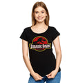 Produktbild Jurassic Park - Logo T-Shirt Damen schwarz