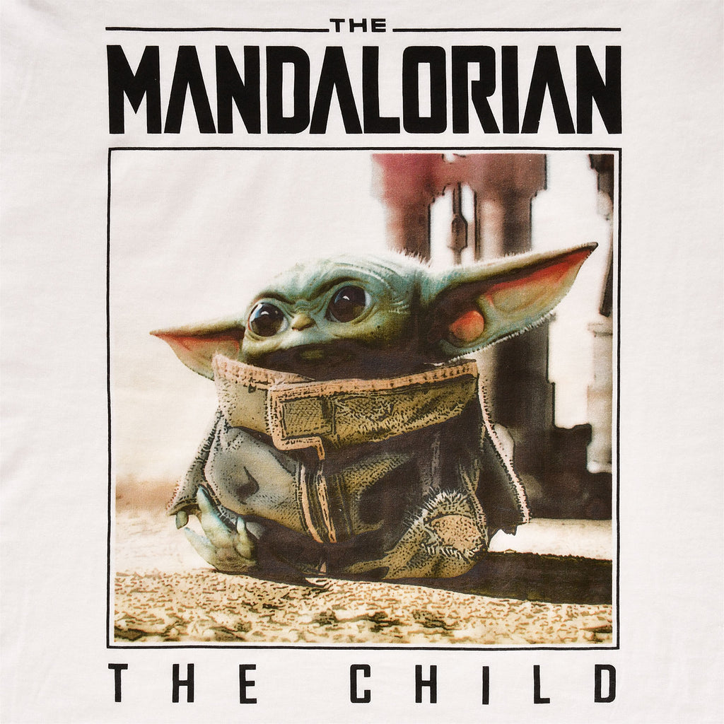 Productafbeelding Het kind T-shirt wit - Star Wars The Mandalorian