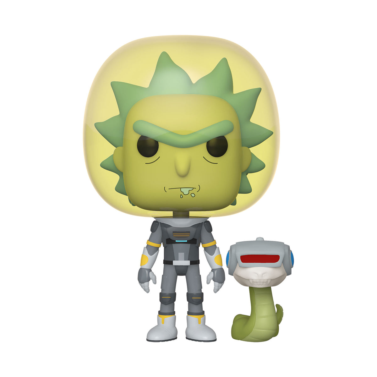 Image produit Rick and Morty - Space Suit Rick With Snake Figurine Funko Pop