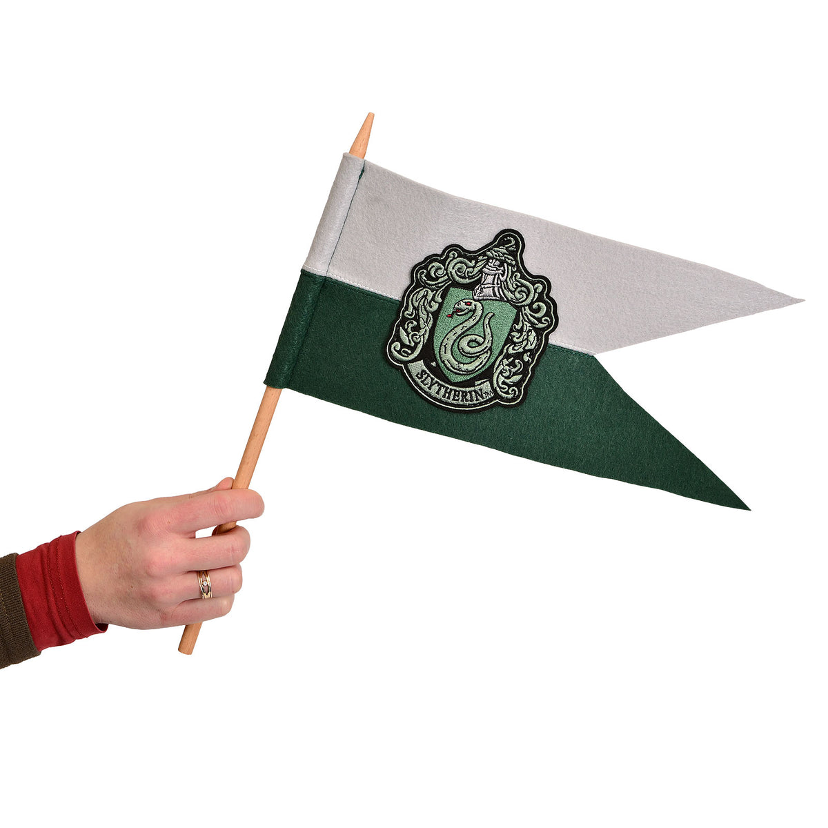 Image produit Harry Potter - Drapeau Blason Serpentard en feutre