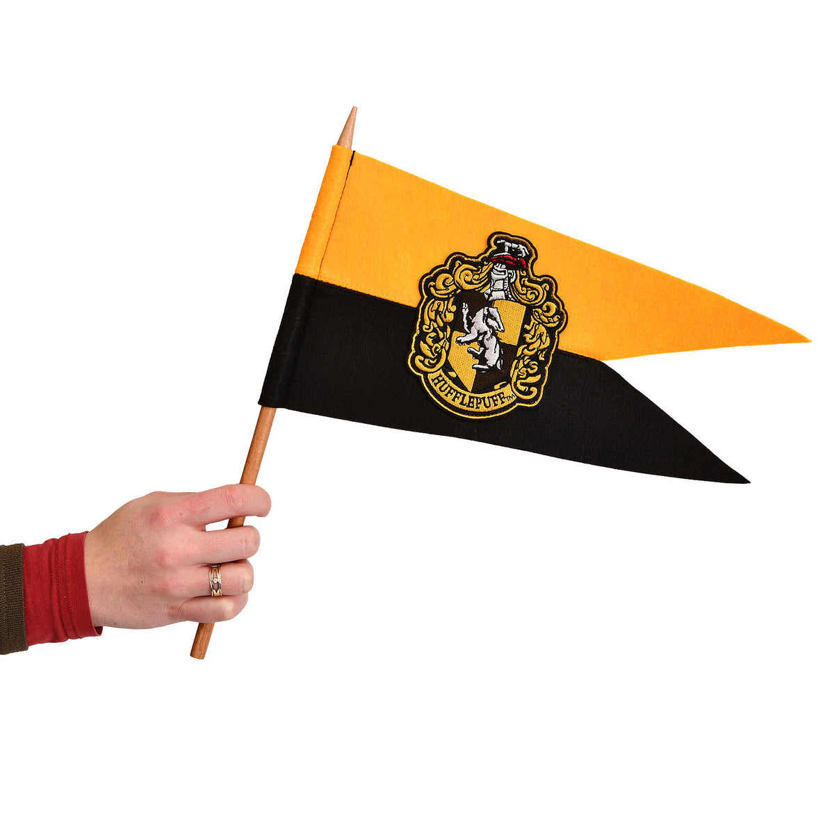 Productafbeelding Harry Potter - Hufflepuff Wapen Vlag Vilt