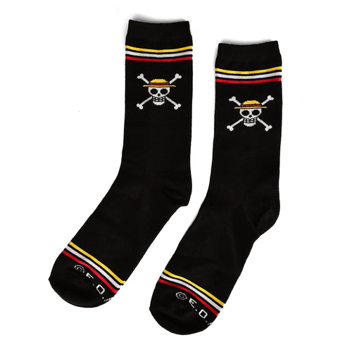 Productafbeelding One Piece - Strohoed Crew Schedel Logo Sokken
