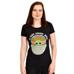 Productafbeelding Het Kind Dagelijkse Routine Dames T-Shirt - Star Wars The Mandalorian
