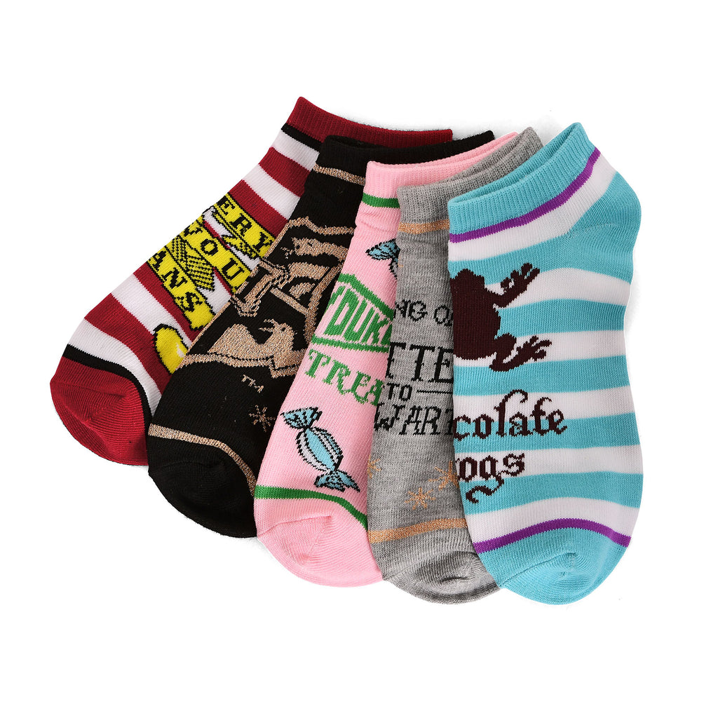 Image produit Harry Potter - Chaussettes Sneakers Honeydukes Set de 5