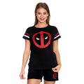 Image produit Deadpool - Logo Pyjama court femme noir