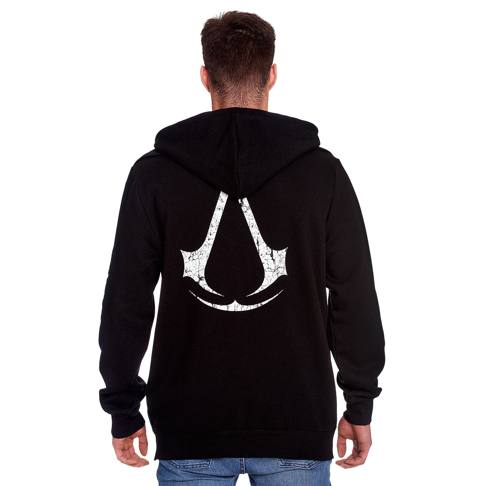 Productafbeelding Assassins Creed - Logo Hoodie dubbelgelaagd zwart