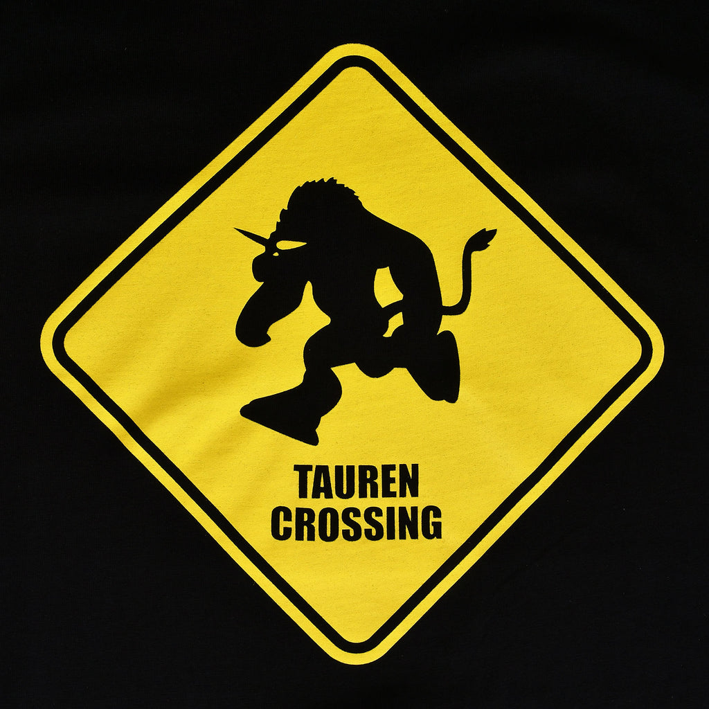 Image produit T-Shirt Tauren Crossing pour les fans de World of Warcraft noir