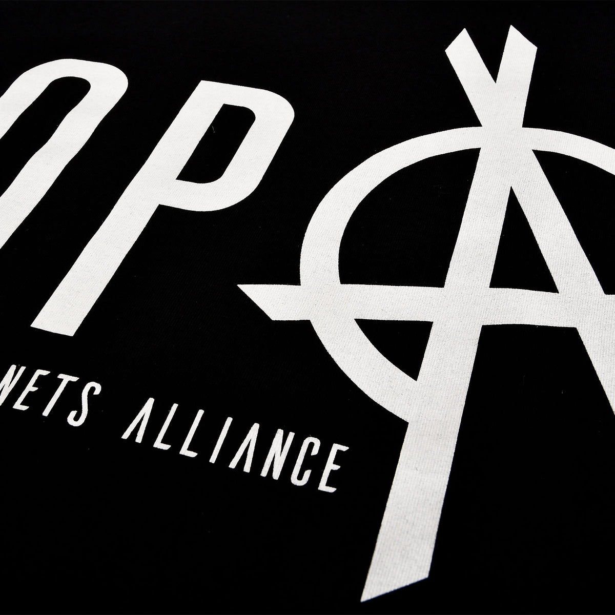 Image produit T-shirt logo de l'Alliance des Planètes Extérieures pour les fans de The Expanse noir