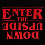 Productafbeelding Enter The Upside Down T-shirt voor Stranger Things fans