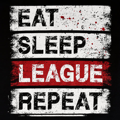 Productafbeelding Daily Routine T-Shirt voor League of Legends Fans zwart