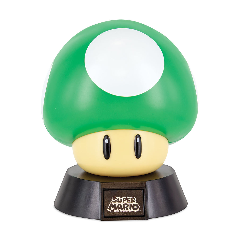 Image produit Super Mario - 1 UP champignon icônes 3D lampe de table