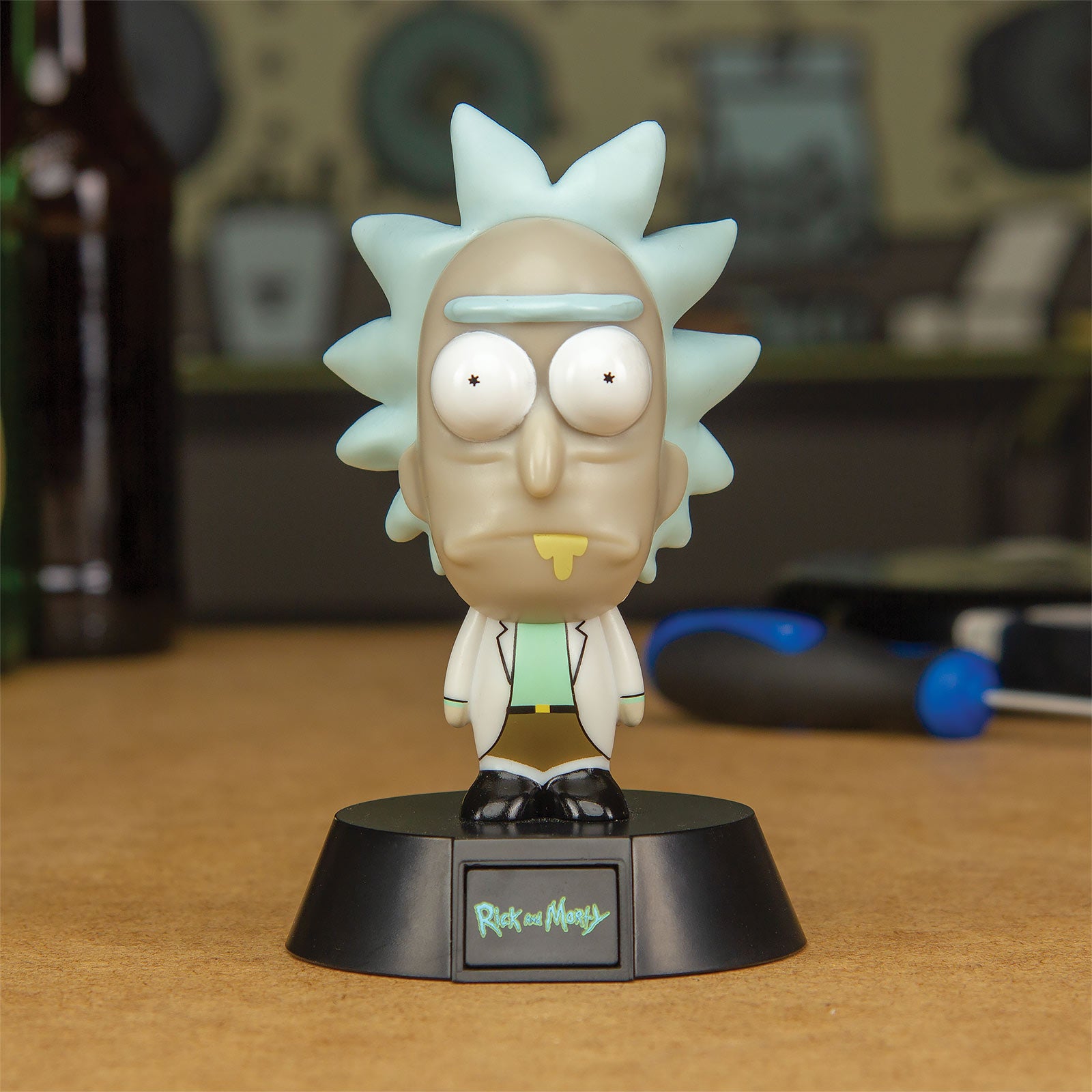 Productafbeelding Rick and Morty - Rick Icons 3D Tafellamp