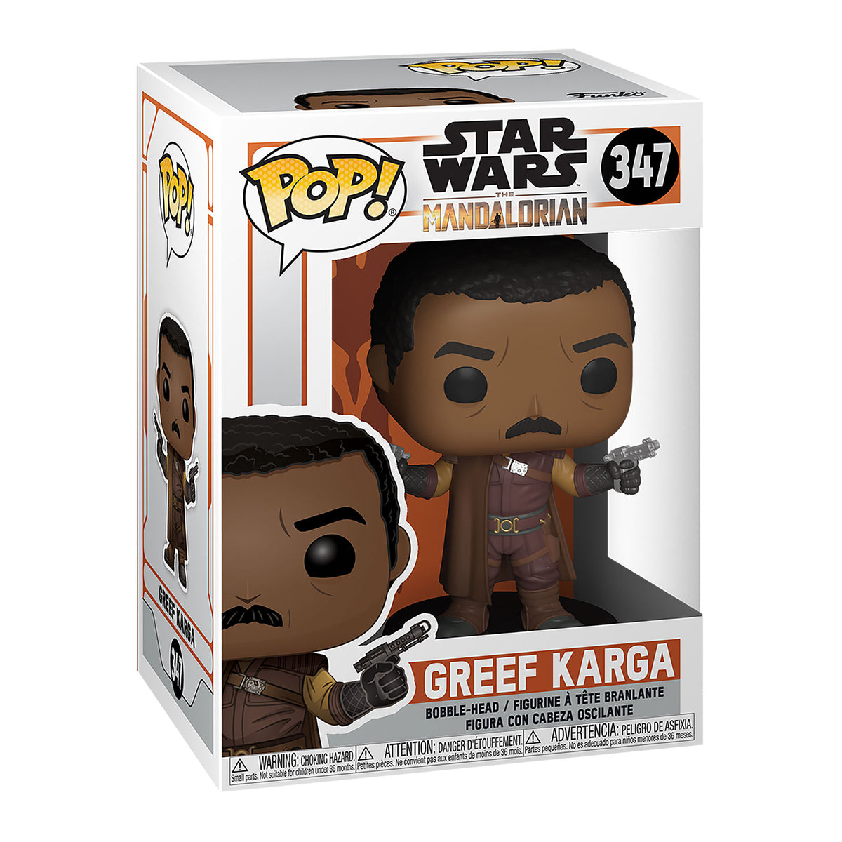 Productafbeelding Greef Karga Funko Pop Bobblehead Figuur - Star Wars The Mandalorian