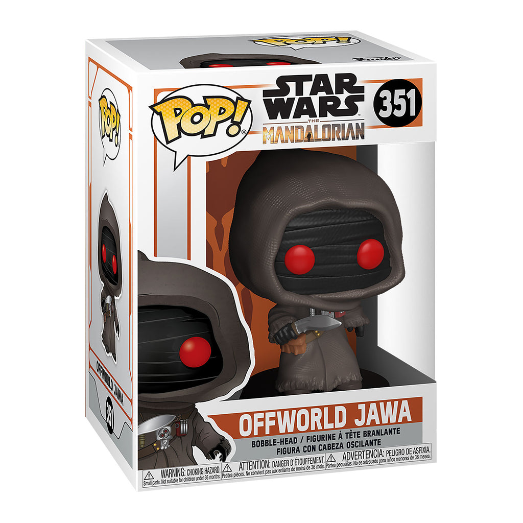 Image produit Offworld Jawa Figurine Funko Pop à tête branlante - Star Wars The Mandalorian