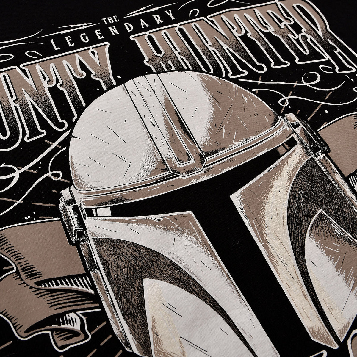 Image produit T-shirt noir Greatest in the Galaxy - Star Wars The Mandalorian