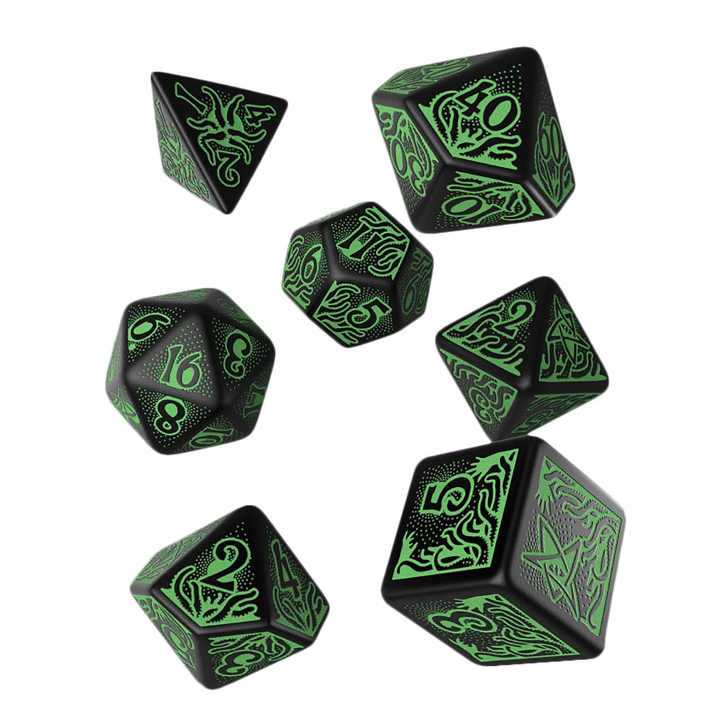 Produktbild Call of Cthulhu RPG Würfel Set 7th Edition 7tlg schwarz