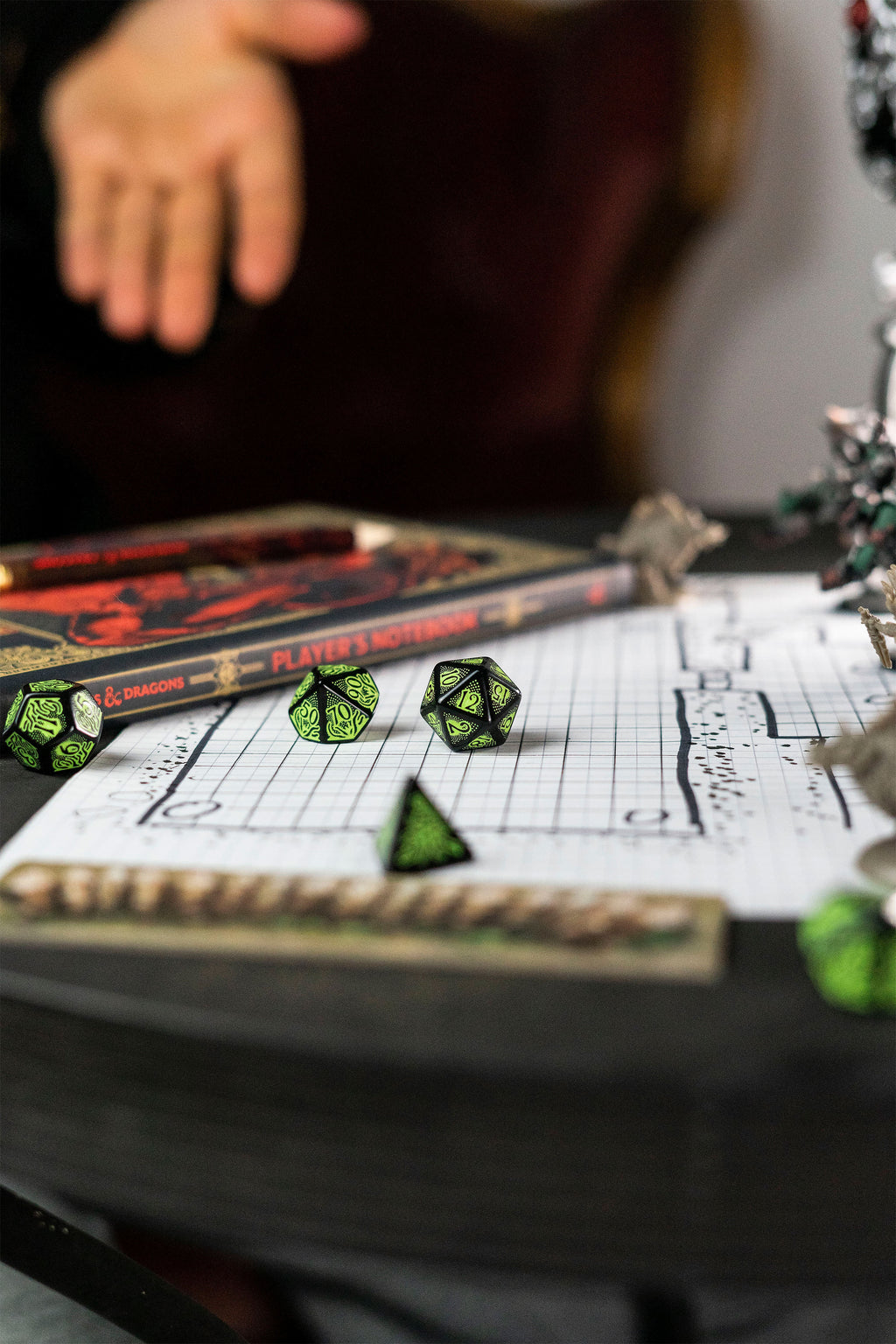 Produktbild Call of Cthulhu RPG Würfel Set 7th Edition 7tlg schwarz
