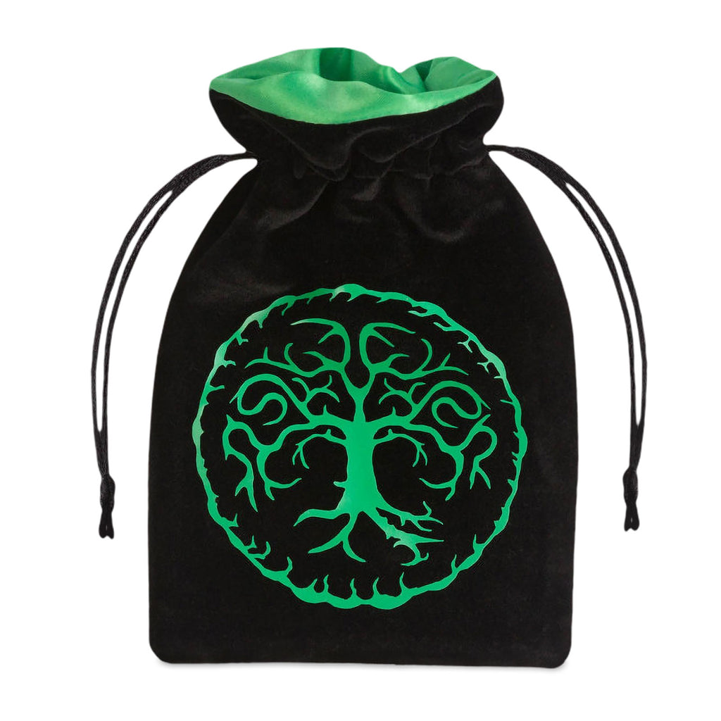 Image produit Sac à dés RPG Forest noir