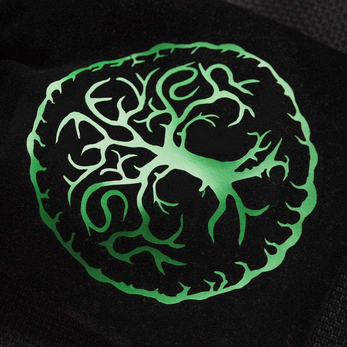 Image produit Sac à dés RPG Forest noir