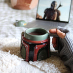 Produktbild Star Wars - Boba Fett Helm 3D Tasse mit Deckel