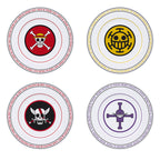 Image produit One Piece - Ensemble d'assiettes Logos des Équipages de Pirates