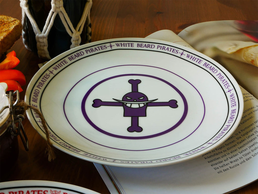 Image produit One Piece - Ensemble d'assiettes Logos des Équipages de Pirates