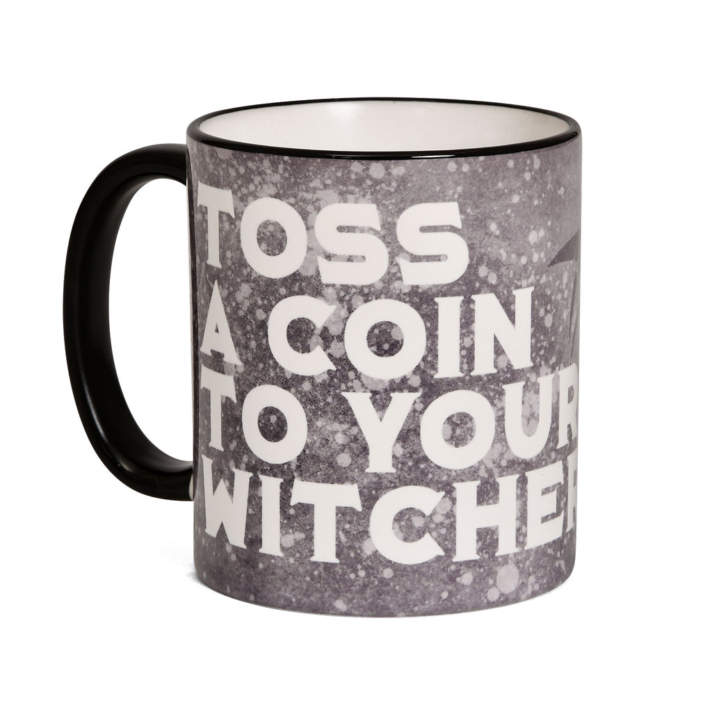Productafbeelding Toss a Coin mok voor Witcher fans