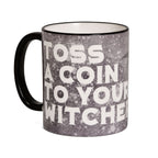 Productafbeelding Toss a Coin mok voor Witcher fans