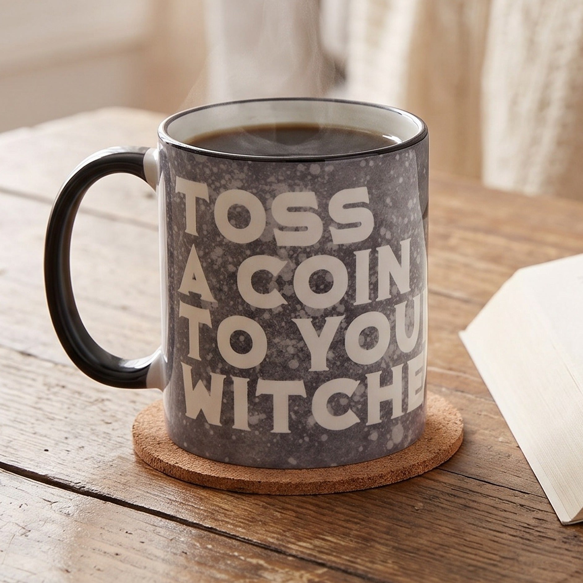 Productafbeelding Toss a Coin mok voor Witcher fans
