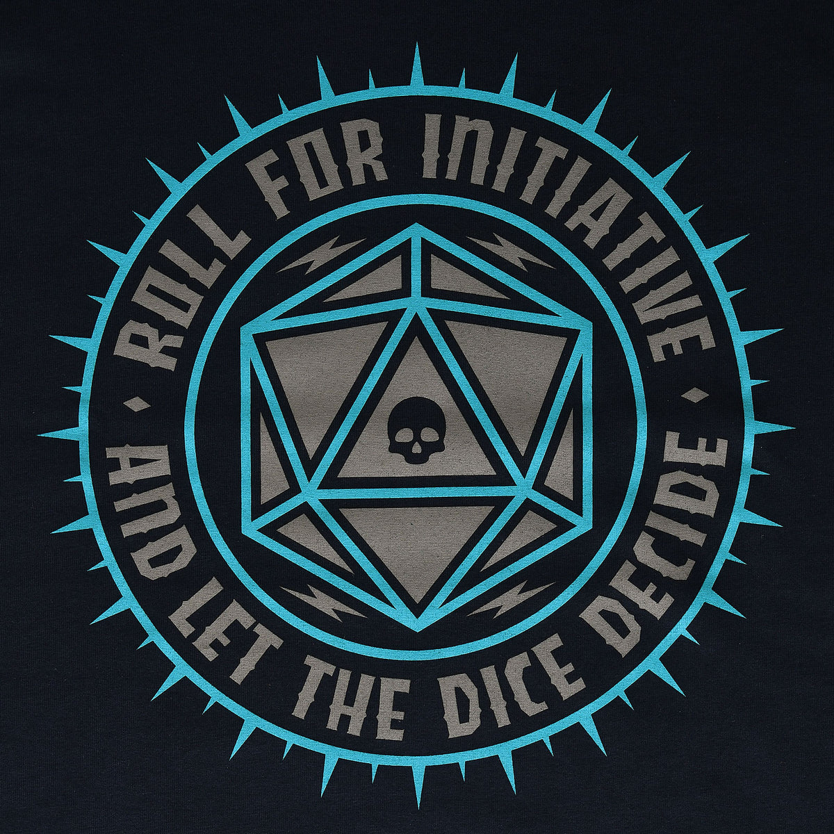 Produktbild Pen & Paper Let The Dice Decide T-Shirt blau