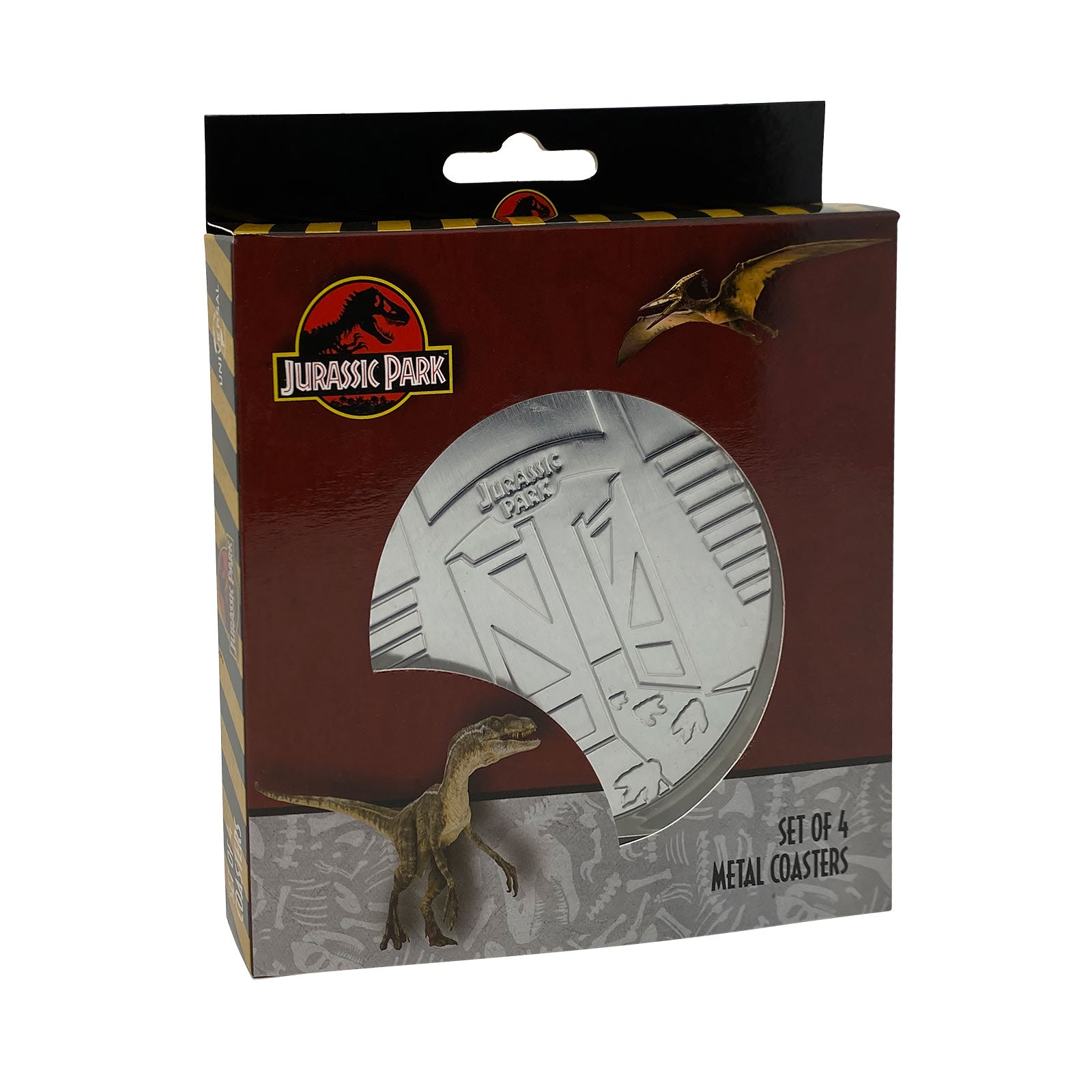 Image produit Set de 4 sous-verres Jurassic Park