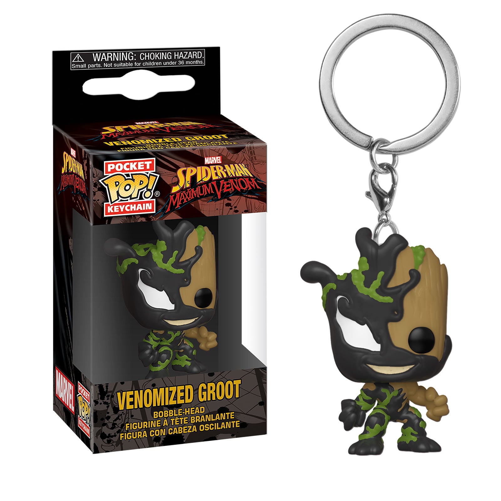 Productafbeelding Marvel - Venomized Groot Funko Pop Sleutelhanger