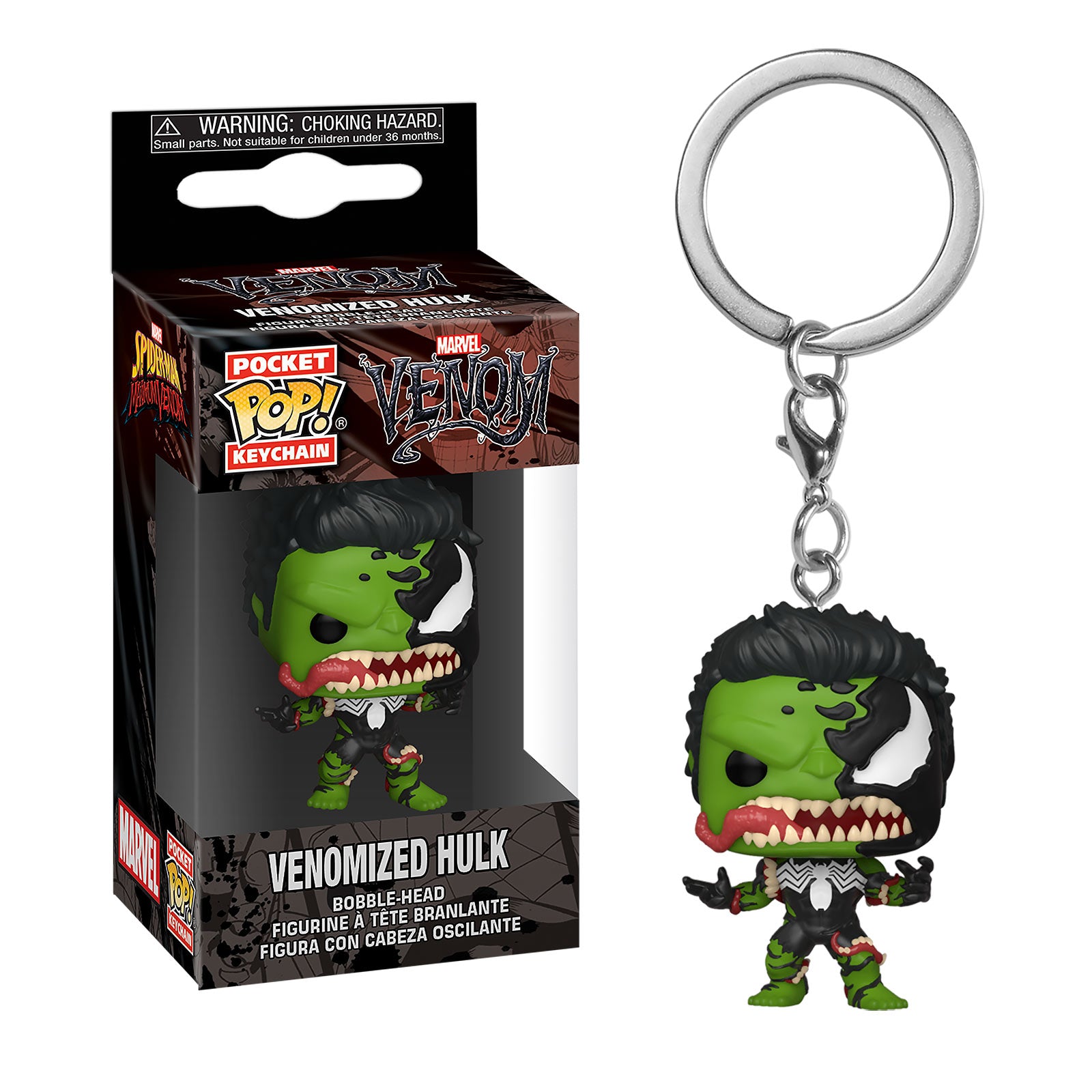 Productafbeelding Marvel - Venomized Hulk Funko Pop Sleutelhanger