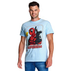 Productafbeelding Deadpool - Hoe een superheld te zijn T-shirt blauw
